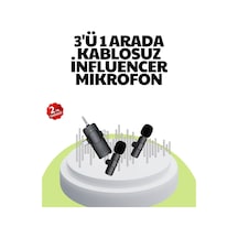 Çok Yönlü Mikrofon - Net Ses Uzun Pil