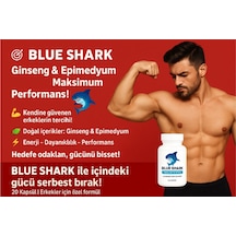 Blue Shark Erkeklere Özel 20 Li Takviye Ginseng & Epimediyum Içerikli