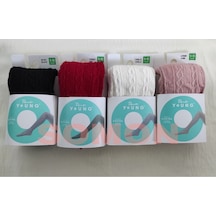 Penti Kız Çocuk Triko Karına Külotlu Çorap Pretty Kilotlu Çorap 4'lü Siyah-kırmızı-vanılya-a.pembe Penti Kız Çocuk Triko Karına Külotlu Çorap Pretty Kilotlu Çorap 4'lü Siyah-kırmızı-vanılya-a.pembe
