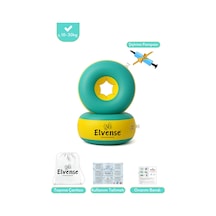 Elvense Çocuk Yüzme Kolluğu Seti 10-30 Kg Pompalı + Taşıma Çantalı Sarı - Mavi