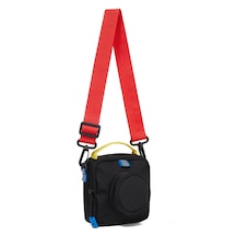 20320-0354 Premium 1x1 Mini Lego Yapım Parçası Çapraz Çanta - Siyah - Çok Renkli