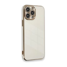 Apple İphone 15 Pro Kılıf Volet Silikon - Beyaz Çok Renkli
