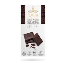 Jovia Organıc %85 Cocoa Dark Çikolata 85 G - 8 Adet Tarı