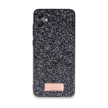 Onegif Samsung Galaxy A05 Bright Simli Kapak - Siyah 0.2M-Çok Renkli