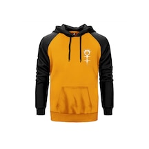 Ghostemane Logo Sarı Renk Reglan Kol Sweatshirt Sarı