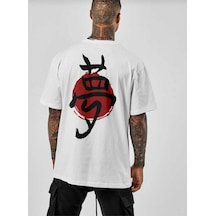Kozia Outdoors Malkoçbey Çin Yazısı Baskılı T-shirt Beyaz