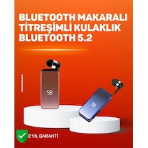 Znv Zenvia Mey İthalat İki Telefona Aynı Anda Bağlanan Bluetooth 5.3 Klipsli Kulaklık Mfb Çok Noktalı Bağl Belirtilmemiş
