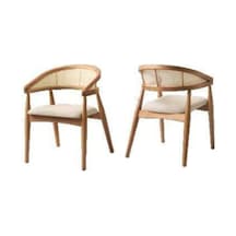 Gazel Sandalye Naturel Bukle Kumaş Modern Tasarım Mutfak Ve Salon Sandalyesi Şık Ve Dayanıklı Çok Renkli