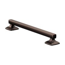Yg5112orb Voss 12 İnç Tasarımcı Tutunma Çubuğu, Yağ Ovuşturdu Bronz, 000 Açık Krem