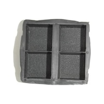 Plastik Parke Taşı Kalıbı Tekli Antik Küp 4,5Cm (10 Ad)