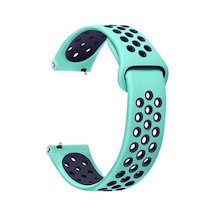 Microsonic Xiaomi Watch S3 Rainbow Gently Band Kordon Yeşil Lacivert