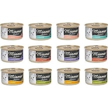 Miamor Pastete Karışık Kedi Yaş Maması 12 x 85 G