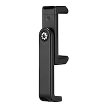 Griptight 360 Phone Mount, Kompakte Und Robuste Smartphone-halterung Mit 1/4-20"-gewinde Und Doppelter Zubehörschuhhalterung, Geeignet Für Smartphones Von 6,7 Bis 8,8 Cm, Schwarz Açık Mavi