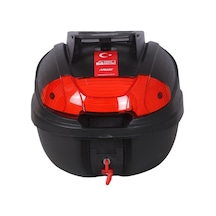 Ayrex Arwic Motosiklet Çantası Arka Motosiklet Bagajı Kargo Taşıma Aparatlı Sırt Dayamalı Cv34 Siyah Genel