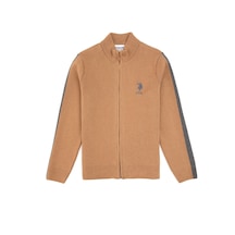 U.s. Polo Assn. Erkek Çocuk Camel Hırka Triko 50317144-vr015 Camel