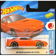 Hot Wheels Tekli Arabalar '89 Mazda Savanna Rx-7 Fc3s Jjj72 J-ımports Çok Renkli