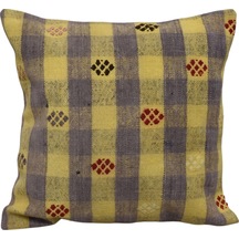 Zehra Abla Halı Yeni El Dokuma Dekoratif Kilim Kırlent Yastık Kılıfı 6793 Çok Renkli