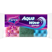 Aquawave 3'lü Bulaşık Süngeri 24'lü Paket