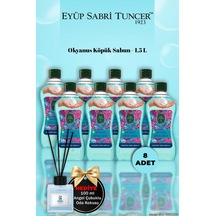 Eyüp Sabri Tuncer 8 Adet 1,5 L Okyanus Köpük Sabun Angel Koku Hediye