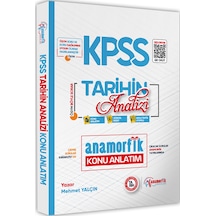Anamorfik Yayınları KPSS Pratik Notlarla Tarihin Analizi Konu Anlatımı