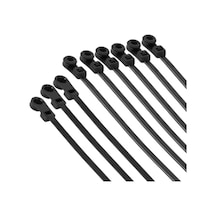 Vida Delikli Kablo Bağı Plastik Kelepçe 100lü Paket Siyah 3.6x150mm Genel