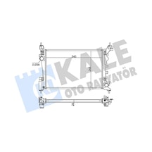 Su Radyatörü - Fiat Grande Punto, Punto, Fiorino, Qubo - Kale-345915