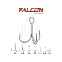 Fujin Falcon Süper Anti-rust Üçlü Kanca 6 No