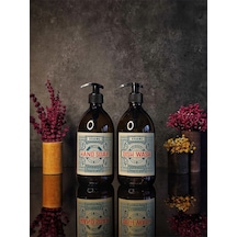 Khakma 500 Ml Amber Renkli 2'li Vintage Cam Sabunluk Seti