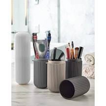 Seyahat Tipi Taşıma Kabı Smart Saklama Kabı Diş Fırçası, Makyaj, Gözlük Kutusu Organizer Plastik Çok Diğer