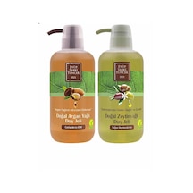 Eyüp Sabri Tuncer Doğal Argan Yağlı Duş Jeli 600 ML + Zeytinyağlı Duş Jeli 600 ML