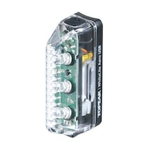 TOPEAK WHITELITE AERO USB ÖN FAR Beyaz