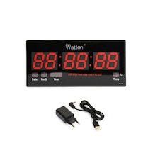 Dijital Duvar Ve Masa Saati Watton Wt-109