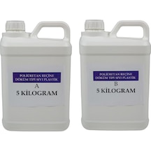 Poliüretan Reçine - Döküm Tipi Sıvı Plastik 5+5 / 10 Kg