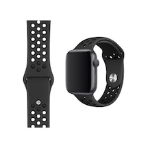 Apple Watch Uyumlu2 3 4 5 6 Se 42 Mm 44 Mm Delikli Spor Kordon Kayış