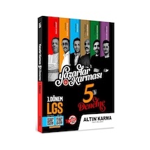 Altın Karma Yazarlar Karması 5 Li Deneme Altın Karma Yayınları