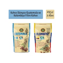 Kahve Dünyası Kolombiya ve Guatemala Filtre Kahve 2 x 250 G