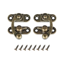 Sol Ve Sağ Mandal Kancası Hasp Kalınlaştırılmış Katı Mücevher 2 ADET