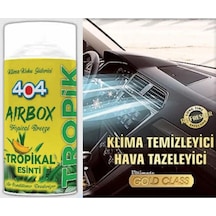 404 Kimya Klima Fresh Temizleyici Klima Bombası Koku  Bomba Tropikal Esintisi Tropıcal