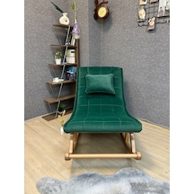 Asedia Asedia Miskin Naturel Yeşil Sallanan Sandalye Dinlenme Koltuğu