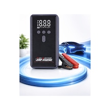 16000 Mah Araç Akü Takviye Cihazı Hava Kompresörü Powerbank Dijital Göstergeli Jump Starter Wm-16