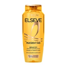 3 Adet L'oreal Paris Elseve Mucizevi Yağ Besleyici Bakım Şampuanı 400 Ml