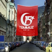 15 Temmuz Demokrasi Bayramı Kutlama Sancağı - 4x6metre Okul Bayrağı, Tören, Hatıra Bayrak 1