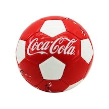 Nostaljik Futbol Topu - Dikişli - Kırmızı Beyaz