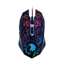 Polosmart PGM25 Kablolu Gaming Mouse & Mouse Pad Kırmızı