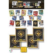 4 Paket 20 Stıcker Panini America Club World Cup 2025 Albüm Major Futbol Klüplerler Dünya Kupası