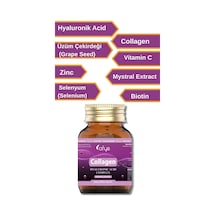 Afye Collagen Kolajen Hyaluronic Acid Complex 60 Bitkisel Kapsül