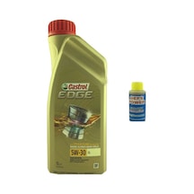 Castrol Edge Titanyum 5W-30 LL Tam Sentetik DPF'li Motor Yağı 1 L + Cam Sabunu 80 ML