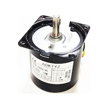 60ktyz 14w 2,5rpm Senkron Motor Döner, Kuluçka, Kızartma, Buz Makineleri İçin