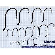 Mustad Olta İğnesi 92553 25li No:3-0