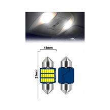 31mm Soffit Led Ampul - 21 Smd Chip - Beyaz Işık Araç İç Aydınlatma 2 Adet